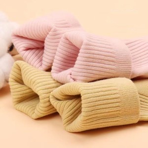 Women's Mid-Calf Socks Solid Color Vertical Stripes Breathable Medium Thickness Korean Style Long Socks - Product Image 4