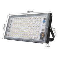 50W 100W 150W Led Projecteur IP65 Étanche AC 220V Projecteur Extérieur Projecteur LED Réflecteur Rue Lampe Mur Projecteurs