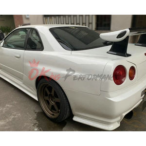 ชุดแต่งรอบคันสไตล์ GTR Nismo Z-tune วัสดุไฟเบอร์กลาส สำหรับ Nissan R34 <span class=keywords><strong>GTT</strong></span> ปี 1998-2002 - Product Image 2
