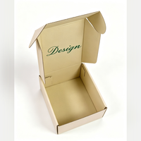 Boîte d'expédition en carton ondulé personnalisée avec impression de logo, boîtes pliables pour rouge à lèvres, outils de maquillage, emballage cadeau cosmétique