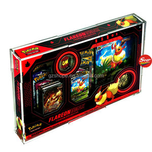 Vente en gros d'usine SHP avec couvercle magnétique acrylique pour Pokémon TCG: <span class=keywords><strong>VMAX</strong></span> Dragons Premium Collection Box Acrylique Display Protect Case - Product Image 6