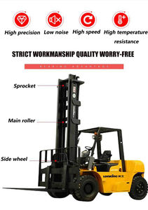 Cojinete de rodillos de mástil de carretilla elevadora de alta carga 524167400 acero cromado OD 113,5 X ID 55 X W 21/34mm para carretilla elevadora de camión de restaurante - Product Image 6