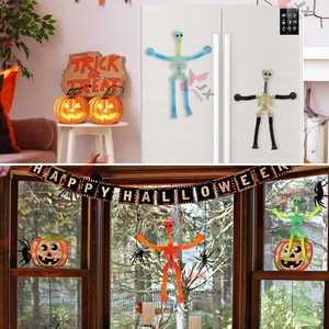 Tendance 2025 Halloween soulagement de l'anxiété Fidget <span class=keywords><strong>Pop</strong></span> jouets télescopique ventouse jouet <span class=keywords><strong>Pop</strong></span> Tubes squelette lumière Fidget jouets pour enfants - Product Image 6