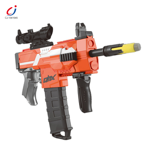 Outdoor Shooter Gioco Pistole Giocattolo <span class=keywords><strong>per</strong></span> I <span class=keywords><strong>Ragazzi</strong></span> Blocchi di Costruzione Fucile Mitragliatore, FAI DA TE Può Sparare Proiettili e di Istruzioni Macchina Pistola Giocattolo - Product Image 1