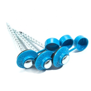 Clous de toiture en plastique en gros <span class=keywords><strong>d</strong></span>'usine, clous de toiture à vis avec capuchons en plastique, clous de toiture en métal - Product Image 3