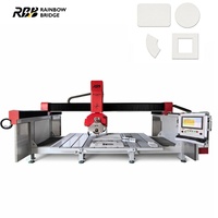 Máquina de Corte de Piedra de 5 Ejes, 3220CM, Control CNC, Corte en Línea Recta, Irregular, Curva