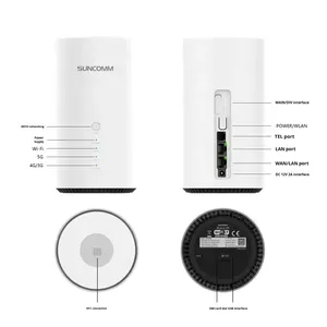 Wifi 7 lưới Router với khe cắm Sim Nhà 5G <span class=keywords><strong>modem</strong></span> có tính năng tường lửa VoIP VPN chức năng và hỗ trợ RJ11 - Product Image 3