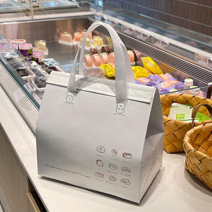 Sac isotherme pour repas 100% écologique, sac à déjeuner pour enfants, sac isotherme pour livraison de nourriture, logo personnalisé, sac isotherme pour déjeuner - Product Image 5