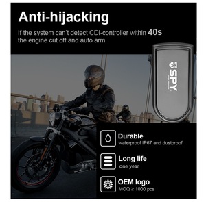 Gián Điệp báo động động cơ xe máy khóa báo động chống trộm động cơ còi báo động chìa khóa thông minh xe máy hệ thống báo động - Product Image 2
