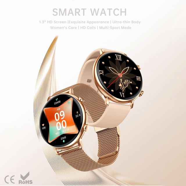 NEW CY20 Sport Smartwatch with 1.3-inch Curved Screen, COfit, NFC, Bluetooth Calling and Control Supports Android and IOS