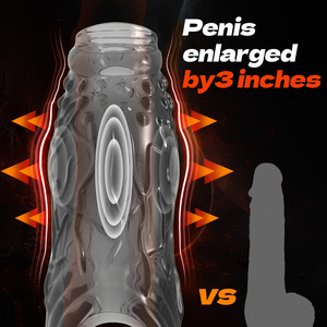 Pénis masculin manchon d'extension préservatif gode en silicone sous-vêtements en chair préservatif réutilisable civière et boule avec ceinture manchon de pénis - Product Image 5