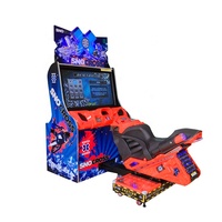 Simulateur de course automobile d'arcade, machine de jeu de course automobile d'arcade, moto d'arcade