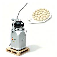 Machine à diviser la pâte industrielle avec 4 têtes de coupe interchangeables, structure sans huile, chromée, pour équipement de boulangerie