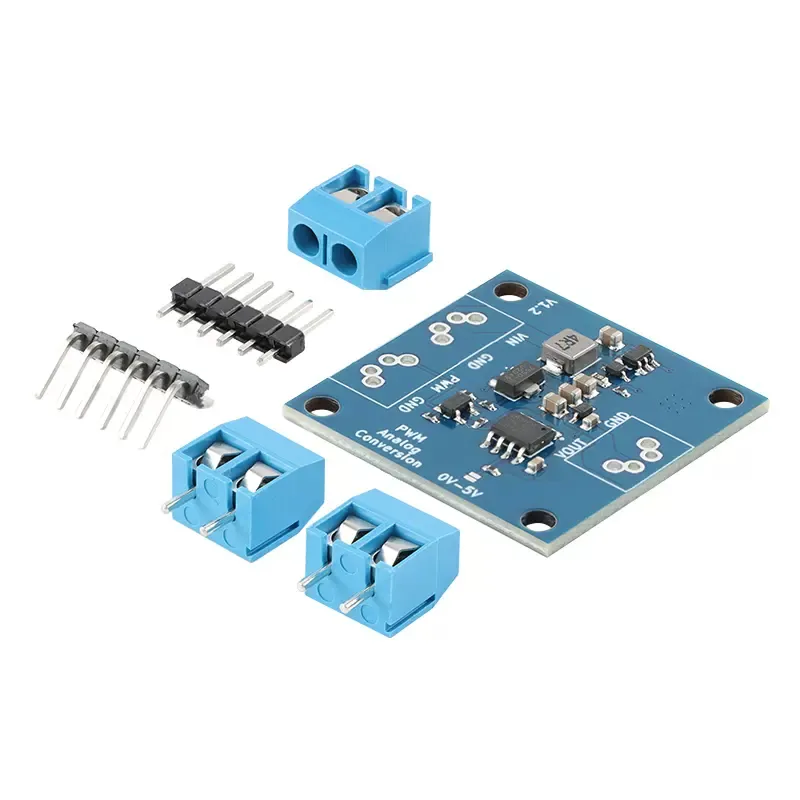 Original PWM signal to voltage module 0-100% duty cycle to 0-5V/0-10V output electronics components