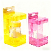 Petit biberon en PVC PET PP recyclable personnalisé boîte cadeau d'emballage en plastique pour bébé