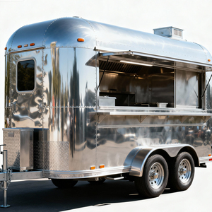 L'usine à petit budget vend directement une remorque de restauration rapide de kiosque de restauration mobile - Product Image 1