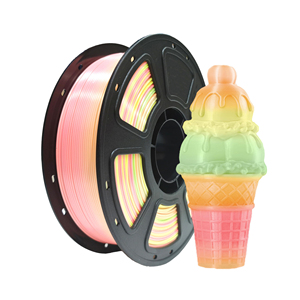PLA+<b>Rainbow</b> Color Filament 1.75mm for 3D Printer High-Speed Printing 1KG - Product Image 6