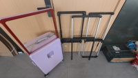 Poignée télescopique professionnelle de luxe en aluminium massif pour valise, accessoires de voyage, pièces de rechange de haute qualité