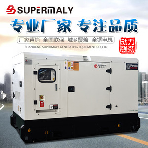 Supramaly 100kW Diesel <b>Generator</b> Set 400/230V 50Hz 1500Rpm Digital Control Industrial Use - Product Image 3