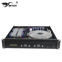 Amplificateur de puissance audio professionnel 4 canaux série T, amplificateur de rack pour installation commerciale, idéal pour les hôtels, les lieux de culte et les salles de conférence