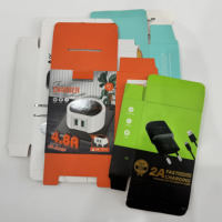 Boîtes d'emballage en papier de qualité supérieure pour câbles de données USB et câbles de charge pour produits électroniques personnalisés