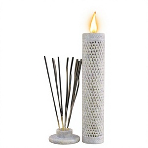 Fournisseur en vrac de tous types de tailles différentes Fabricant de stéatite Sculpture à la main Brûleur d'encens et porte-bâton Utilisation pour la décoration intérieure - Product Image 1