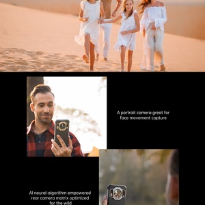 Smartphone robuste version globale, téléphone portable, 9800mAh, 12GB+256GB, appareil photo 64M, 66W, 120Hz, Helio G99, Oukitel WP21 - Product Image 3