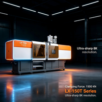 Machine de moulage par injection entièrement électrique 150T, machine de moulage entièrement électrique à économie d'énergie pour produits en plastique