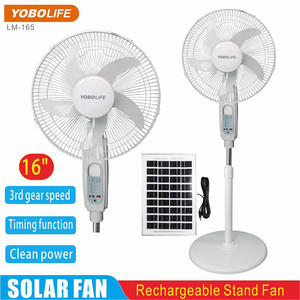 Mô Hình Mới LM-165 AC/DC Hoạt Động 16 Inch Có Thể Sạc Lại Đứng <span class=keywords><strong>Fan</strong></span> Với Ánh Sáng LED USB Đầu Ra Sạc Năng Lượng Mặt Trời <span class=keywords><strong>Fan</strong></span> Đối Với Trang Chủ - Product Image 2