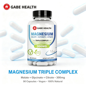 Fabricante de Suplementos Personalizados, Cápsulas de Glicinato de <span class=keywords><strong>Magnesio</strong></span> que Apoyan la Salud Cerebral para Adultos, Cápsulas OEM al por Mayor, Vitaminas - Product Image 1