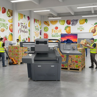 Impresora Digital de Una Sola Pasada Sunthinks SE330 con Cabezal de Impresión Epson I3200, Ancho de Impresión de 330 mm, Máquina de Impresión de Cajas de Embalaje