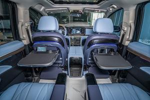 Trône de cristal ensoleillé 2.0Plus siège de voiture de luxe personnalisé <span class=keywords><strong>VIP</strong></span> inclinable sièges de capitaine pour Kia Carnival - Product Image 6
