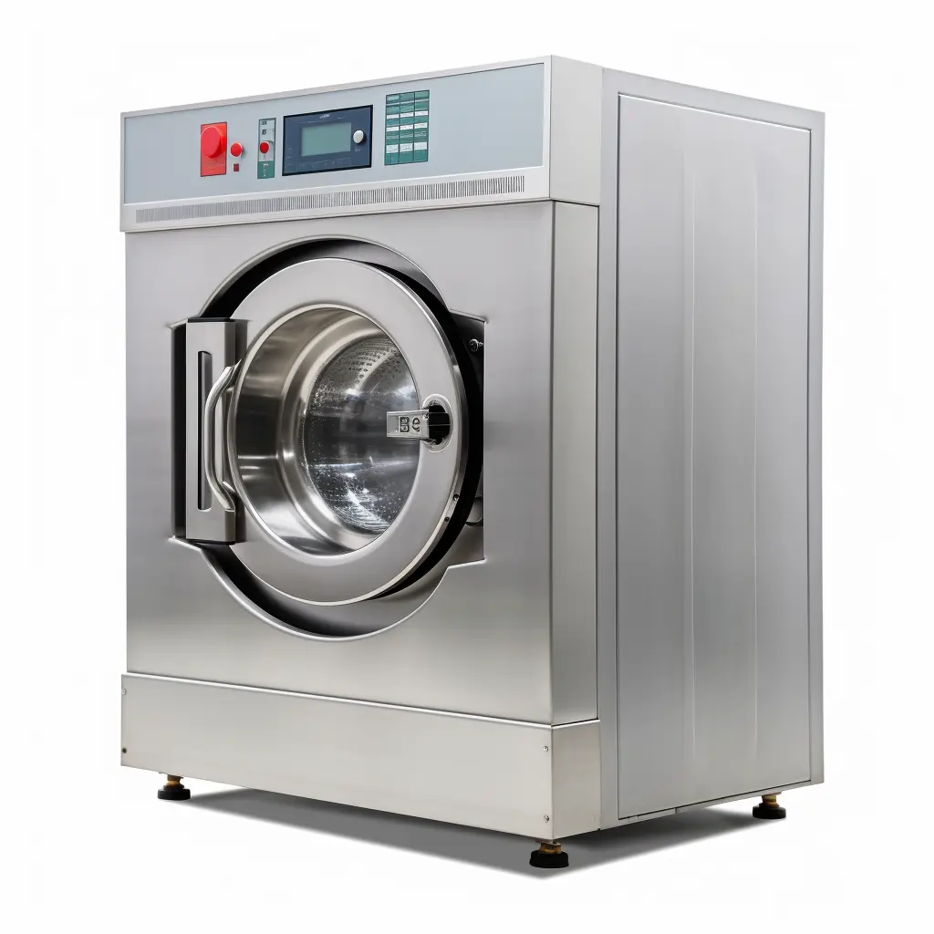 Lavanderia de 20 kg com máquina de lavar comercial