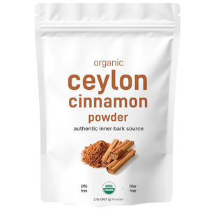 Canela de Ceilán Orgánica en Polvo, 2 Libras, Sabor Dulce y Terroso, Suplemento Dietético para Hornear, Cocinar y Bebidas, Sin OMG, Suministro a Granel - Product Image 6