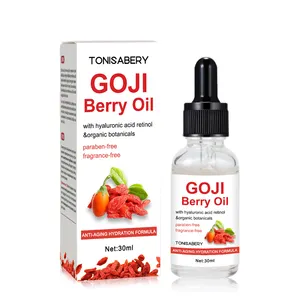 विरोधी शिकन विरोधी बुढ़ापे Hyaluronic एसिड goji बेरी तेल गुलाब खुशबू चीनी Wolfberry चेहरे सीरम क्रीम whitening