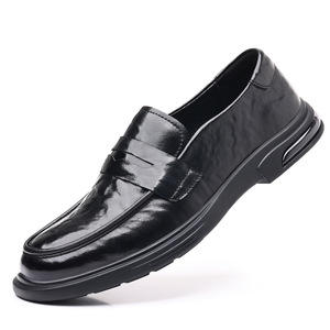 Mocasines de Cuero Suave para Hombre, Negros y Marrones, Zapatos Formales de Negocios, Talla Adulto 9111 - Product Image 5