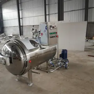 Vaso popolare della macchina di sterilizzazione dello sterilizzatore della storta di piccolo uso domestico 200L in malesia/mini macchina dello sterilizzatore della storta dell'alimento - Product Image 3