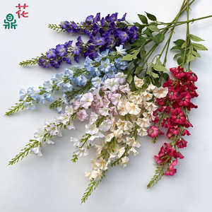 Flores de Jacinto Artificiales de Seda Hechas a Mano para Decoración de Bodas y Hogar, Estilo Moderno - Product Image 1