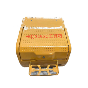 Boîte à outils pour excavatrice Cat349GC, panneau de boîte à outils en tôle pour CAT 350 352, pièces de rechange pour engins lourds Caterpillar - Product Image 3
