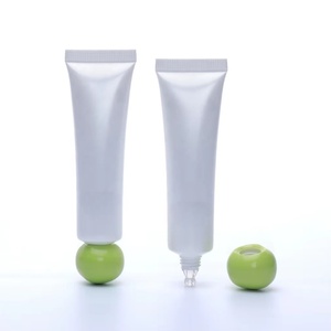 Nouvel arrivage : Emballage cosmétique personnalisé en tube plastique blanc vide, unique et de petite taille, pour crème et sérum de soin de la peau - Product Image 2