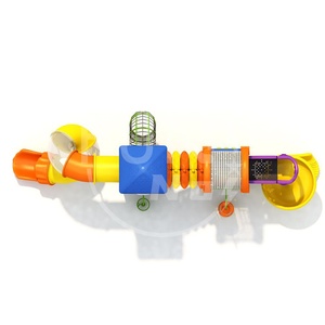 Toboggan extérieur professionnel durable en <span class=keywords><strong>acier</strong></span> galvanisé sur mesure pour les projets de parcs scolaires, de parcs communautaires et de loisirs publics - Product Image 2