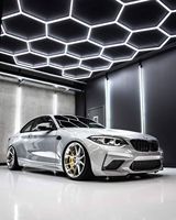 Barre lumineuse LED en nid d'abeille pour atelier HanYin, éclairage de lavage, plafond, garage, éclairage LED automobile