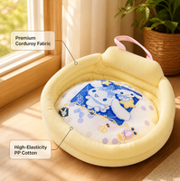 Lit pour animaux de compagnie universel en coton épais et chaud pour toutes les saisons, pour chats et chiens