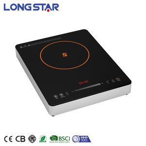 Cuisinière <span class=keywords><strong>électrique</strong></span> infrarouge en céramique, <span class=keywords><strong>plaque</strong></span> chauffante BBQ 2200W, brûleur monocristallin, commande tactile, pour usage domestique et hôtelier - Product Image 2