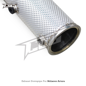 Tubo de Escape de Repuesto Directo Personalizado en Stock para McLaren Artura 3.0T Spider 2023-2024, Tubo Recto con Protección Térmica - Product Image 5