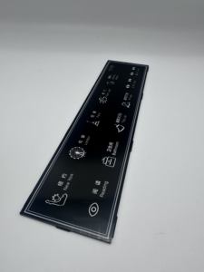 Relógio Eletrônico Personalizado em Acrílico Transparente com Painel Decorativo e Teclado de Borracha - Product Image 6