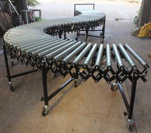 كرتون نقل شاحنة قابلة للتوسيع ، علبة ناقل الأسطوانة الكهربائي المستخدم في مقبض مواد المستودعات - Product Image 5