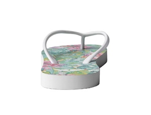 <strong>Women's</strong> Platform <strong>Flip</strong> <strong>Flop</strong> Sandals with Cushioning Summer &amp; Spring Season Full Colorful Print - Product Image 6