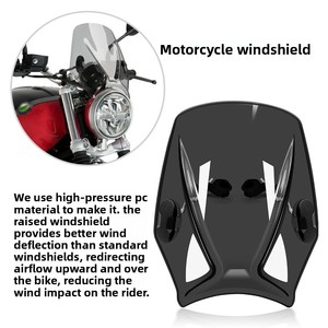 Nuevo Soporte Universal de Parabrisas de Plástico ABS para Motocicleta <span class=keywords><strong>Rebel</strong></span> CMX1100/CXM500 para Modificación/Actualización (2017-<span class=keywords><strong>2023</strong></span>) - Product Image 6