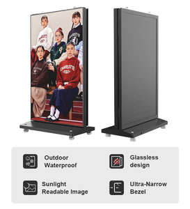 High-Brightness <strong>Single</strong>-Sided LED Floor Standing <strong>Display</strong> IP56 Rated for Outdoor Scenarios - Product Image 2